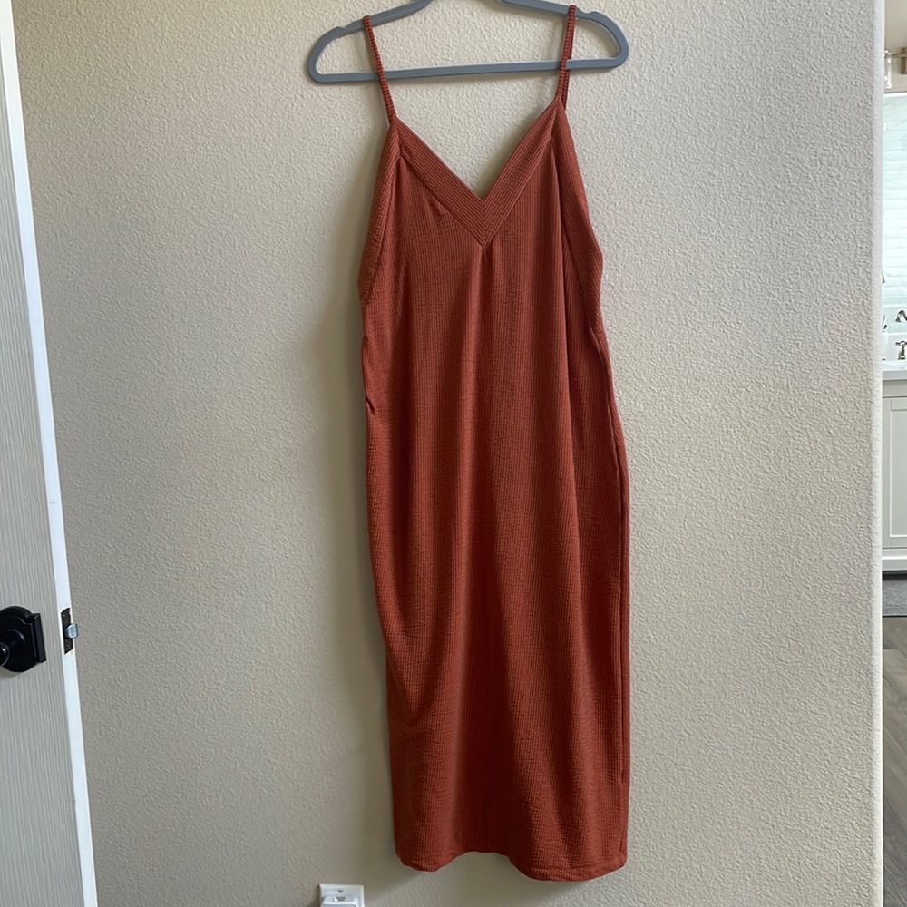 💛Zara Trafaluc spag strap dress us large